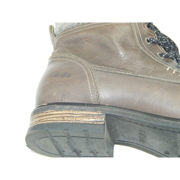 Taos Cutie Ankle Boot, Wool Collar, Lace-up Inner Zipper, US Size 9.5-10 EUC - Picture 8 of 9